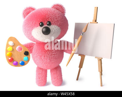 clever-teddy-bear-with-cuddly-pink-fur-is-an-artist-with-paintbrush-palette-and-easel-3d-illustration-render-w45x58.jpg